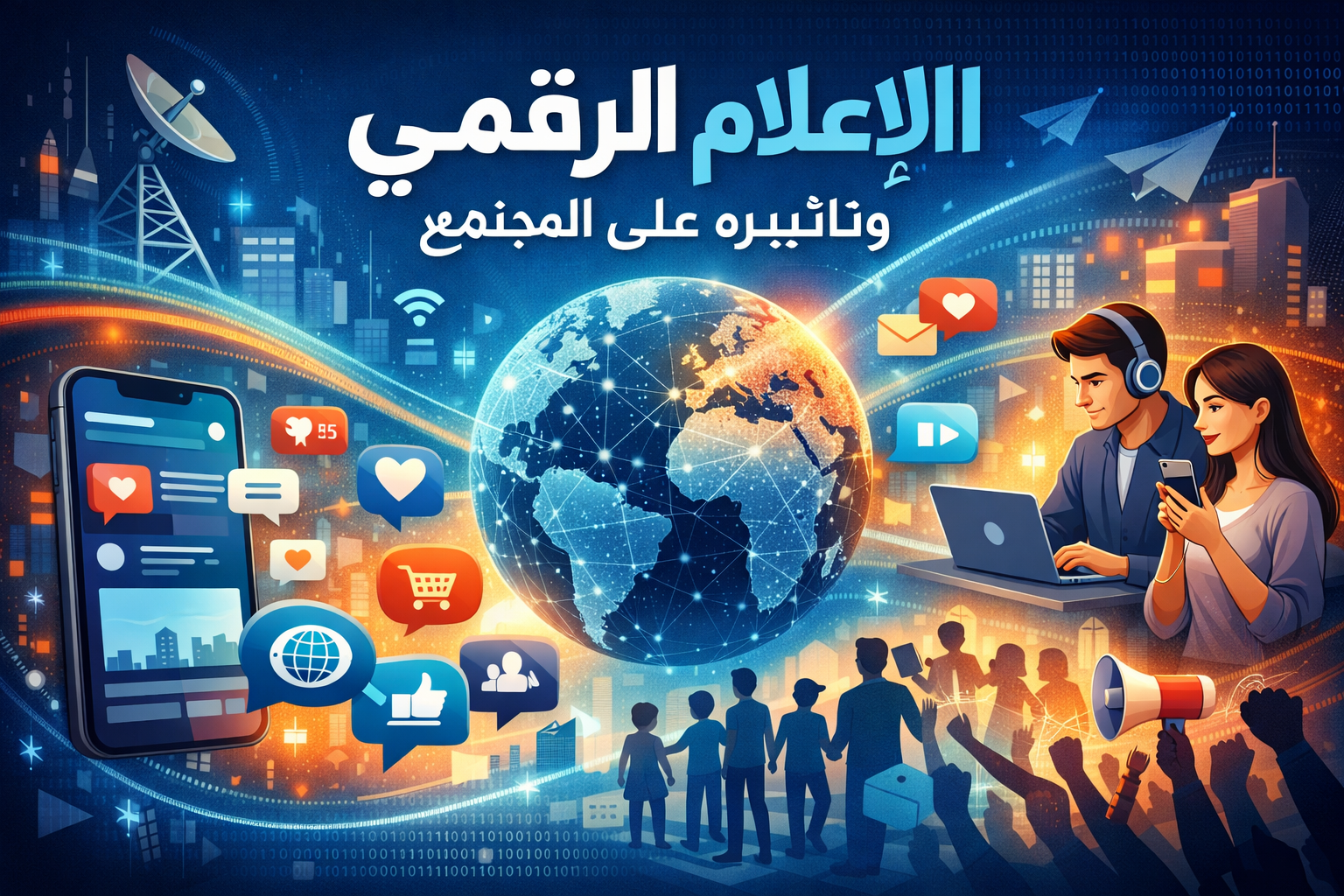 الإعلام الرقمي وتأثيره على المجتمع